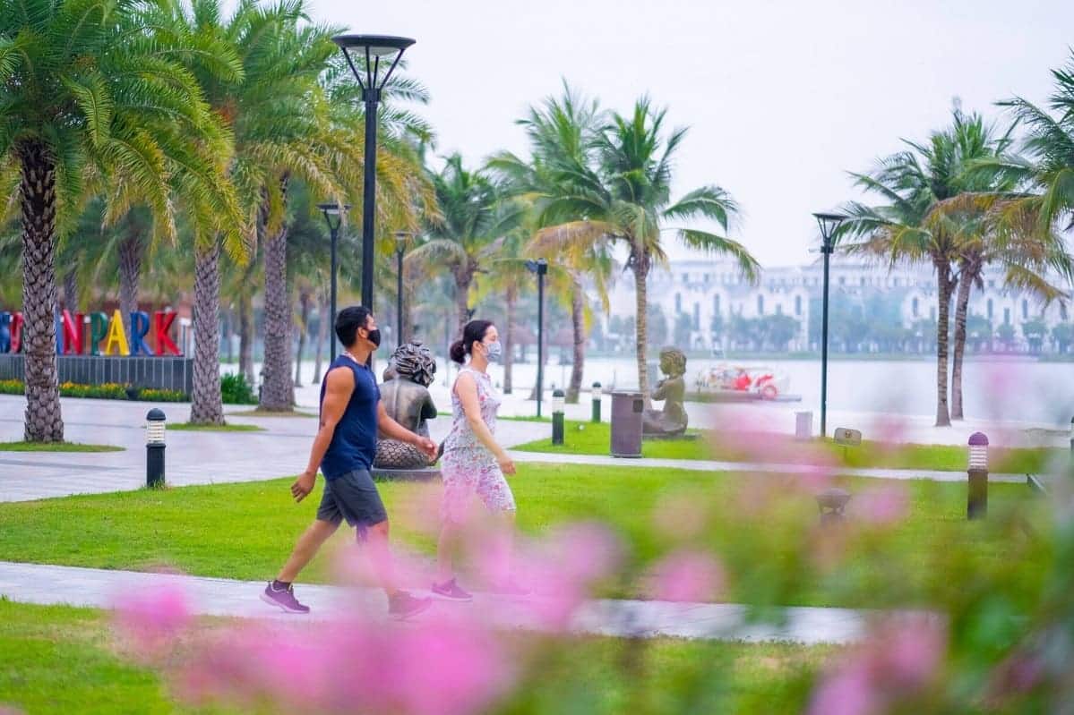 Nhịp sống bình thường giữa dịch bệnh tại đại đô thị 420 ha