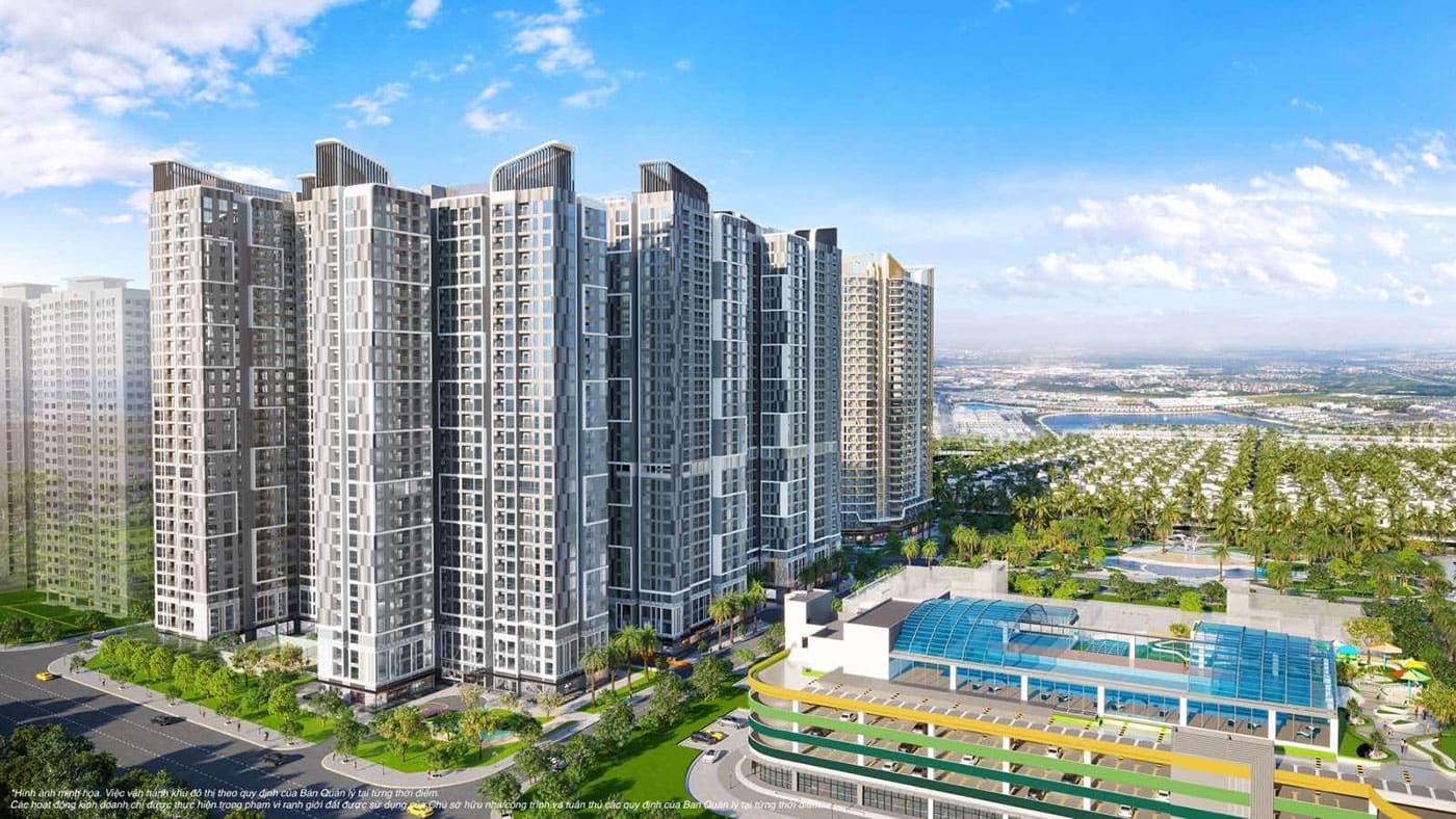 Pavilion Premium nằm tại The Ocean View với không gian resort sinh thái với hơn 100 tiện ích.