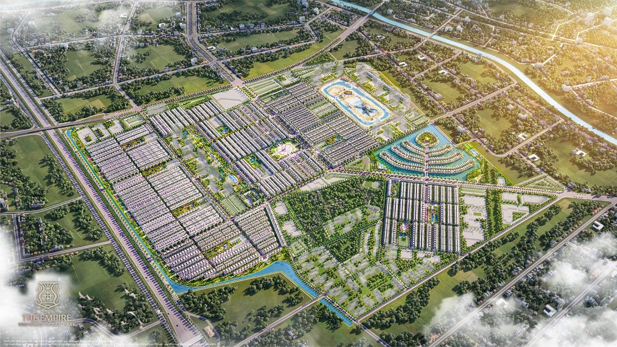 Phân khu Cọ Xanh thuộc đại dự án Vinhomes Ocean Park 2 - The Empire.