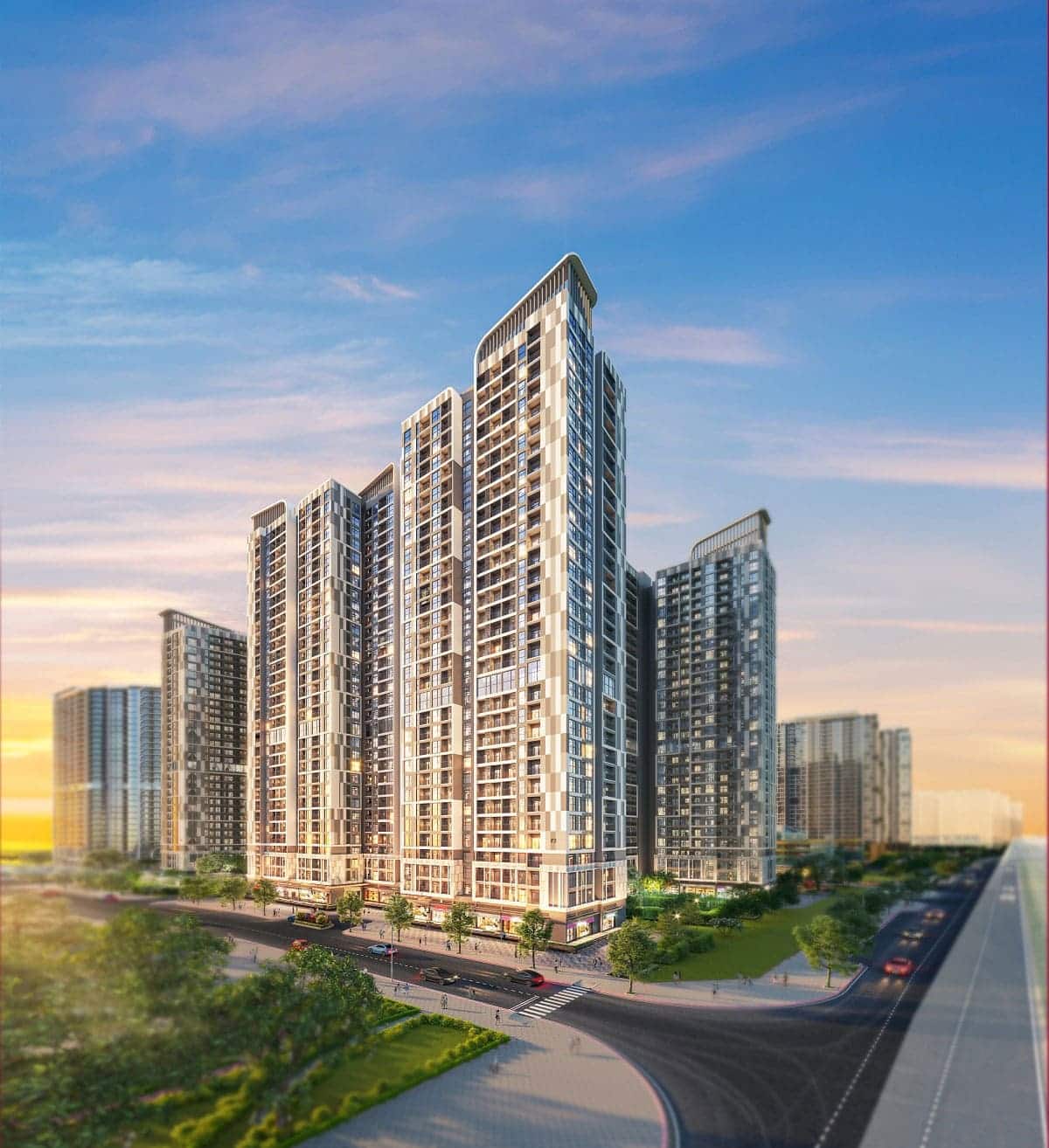 Phối cảnh Pavilion Premium tại dự án Vinhomes Ocean Park.