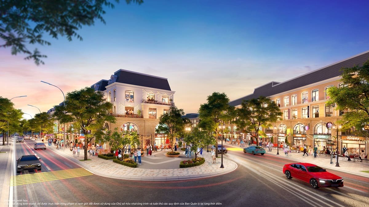 Phối cảnh Tổ hợp thương mại Mega Complex.